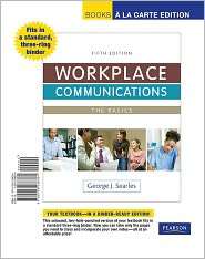 Workplace Communications The Basics, Book a la Carte Edition 