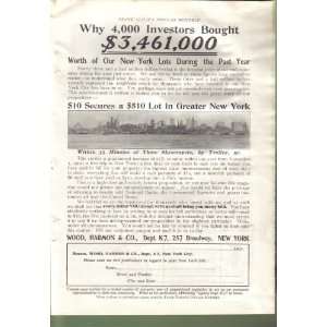  Greater New York Real Estate Ad Circa 1903 Everything 
