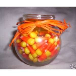 Candy Corn Candle