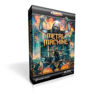 Toontrack Metal Machine EZX Expansion Pack Samples MIDI Files SOFTWARE 