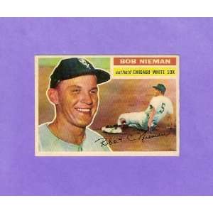  Bob Nieman 1956 Topps Baseball (Near Mint and Clean 