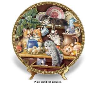  Jurgen Scholz Cats And Kittens Collector Plate Collection 