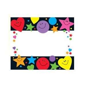  Stars, Hearts, and Smiles Name Tags Toys & Games