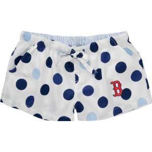  Boston Red Sox Womens Soiree Sateen Shorts: Sports 