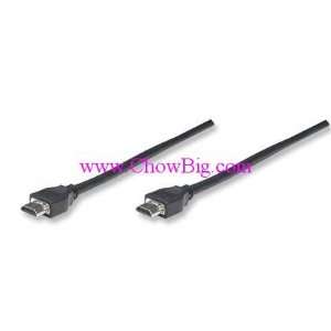  50 feet HDMI Male to HDMI Male, Shielded Cable (Black 