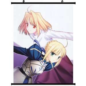 Fate Zero Fate Stay Night Extra Anime Wall Scroll Poster Saber Arcueid 