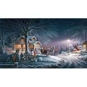  Terry Redlin   Winter Wonderland: Home & Kitchen