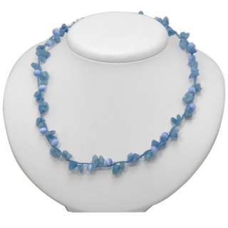 New Gemstone Chips w/Beads Handmade Pendant/Necklace  