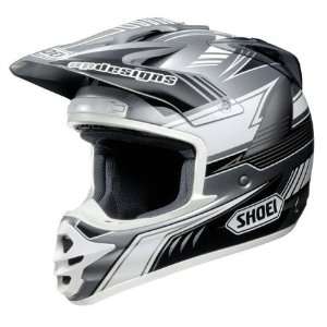    Shoei VFX DT Preston 2 Off Road Helmet Small  Silver: Automotive