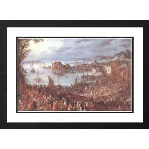  Brueghel, Jan the Elder 40x28 Framed and Double Matted 