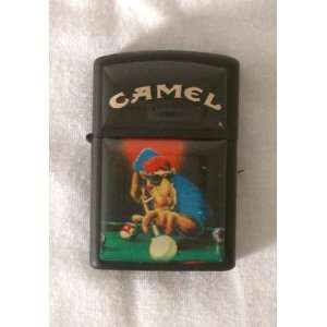  Joe Camel Pool Player Windproof Lighter 