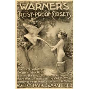   Co Rust Proof Corsets Bias Cut   Original Print Ad