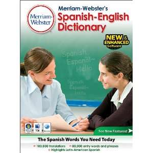  Merriam Webster Spanish Dictionary  Software