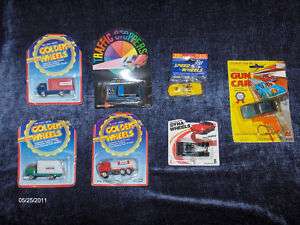 Die Cast Lot Cars and Trucks all in packages Gun Car  