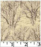 Designer Cotton Flannel Fabric 3Yd Winter Background  