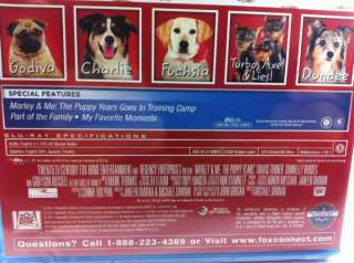 Marley & Me: The Puppy Years (Blu ray) (2011) 024543721550  