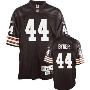 Ernest Byner Cleveland Browns White NFL Premier 1985 Throwback Jersey
