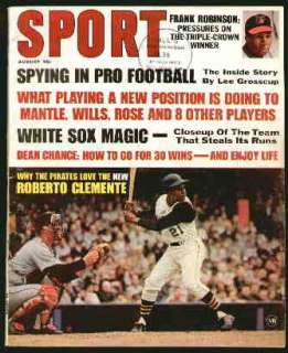 Sport Magazine 1967 Roberto Clemente Pittsburgh Pirates  