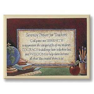  Teachers Serenity Prayer   Teacher Gift: Home & Kitchen
