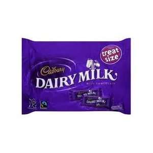 Cadbury Dairy Milk Treat Size Bars 252g: Grocery & Gourmet Food