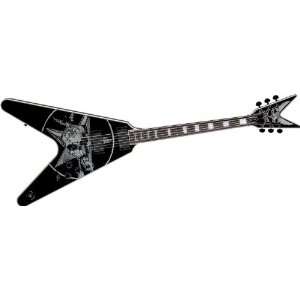  Dean Eric Peterson Signature V Guitar, Old Skull with Case 