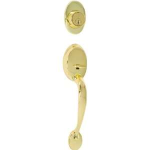  Callan KA4009 Concord Lifetime Polished Brass Keyed Entry 