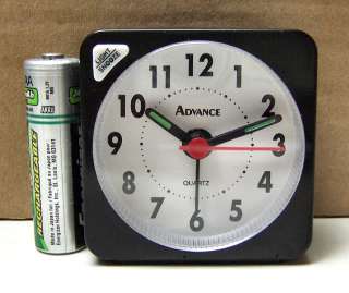 Advance Geneva Small Analog Travel Alarm Clock Battery  