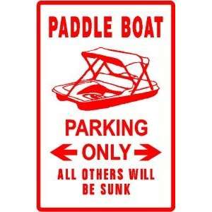 PADDLE BOAT PARKING water fun sport sign:  Home & Kitchen