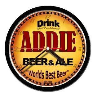  ADDIE beer and ale wall clock: Everything Else