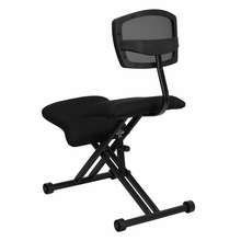 Flash Kneeling Chair Ergonomic with Black Mesh WL3440GG  