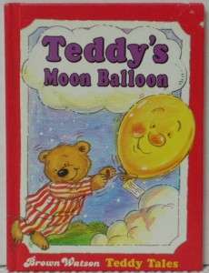 TEDDYS MOON BALLOON by MAUREEN SPURGEON HC Teddy Tales  