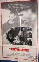 James Woods THE VISITORS 1972 poster 27x41 *EXCELLENT CONDITION* Steve 