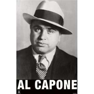  Al Capone Poster Gangster 22.5X34 Mint 1054
