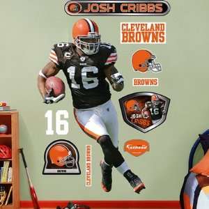  Josh Cribbs Wide Receiver Cleveland Browns Fathead 