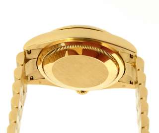 Rolex Men 18k Gold President Factory MOP Mother Of Pearl Dial 118238 D 