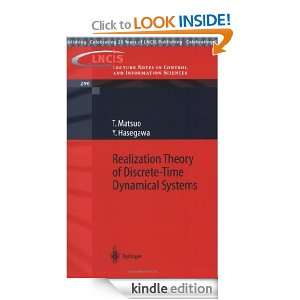 Realization Theory of Discrete Time Dynamical Systems (Lecture Notes 