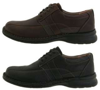 Clarks Mens Leather Oxfords