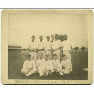 Reprint New England Cricket Team, Visited Halifax, 1891, Compliments 