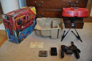RARE Nintendo 3D Virtual Boy VB system BOXED with game 045496620073 
