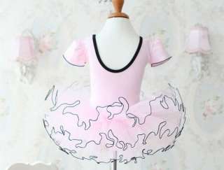 Girls Party Ballet Dance Tutu Fairy Dress Costume Skirt 3 8Y 2 Color 