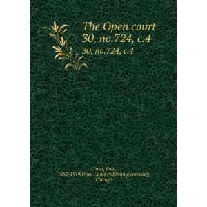    1919,Open Court Publishing company, Chicago Carus  Books