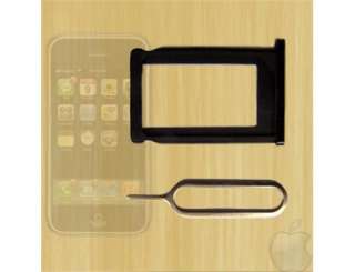 OEM Apple iPhone 3G Sim Card Black Tray Holder + Pin  