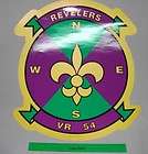   54 REVELERS JUMBO DECAL NAVY C 130 HERCULES SQUADRON WITH PATCH IMAGE