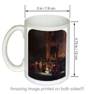   COFFEE MUG Christ and the Woman Taken in Adultery
