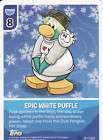 Club Penguin Water 2nd Wave 61/150 Epic White Puffle