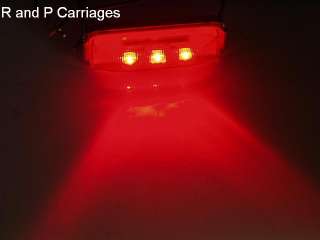 by 4 Inch Red LED Clearance Light Kit, Trailer Truck  
