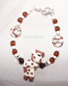 M2MG GIRAFFE SAFARI FASHION BRACELET BOUTIQUE CUSTOM  