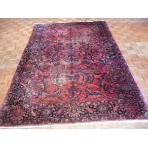    73 x 102 ANTIQUE PERSIAN LILAHAN ORIENTAL RUG: Everything Else