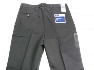 New Dockers Pants Polished Khaki Pleated Black 34 x 30  