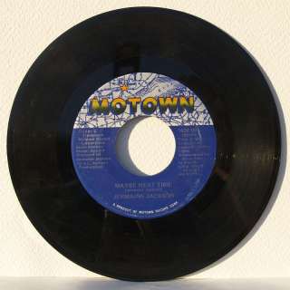 JERMAINE JACKSON MAYBE NEXT TIME 45 RPM RECORD 1628MF  